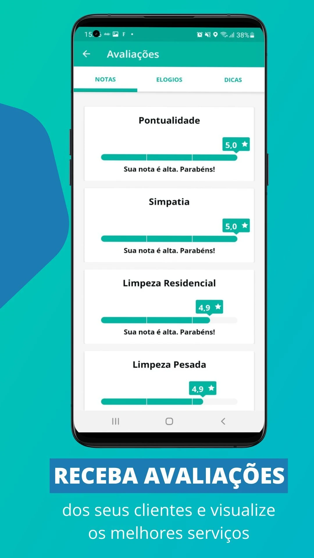 Parafuzo Profissionais screenshot