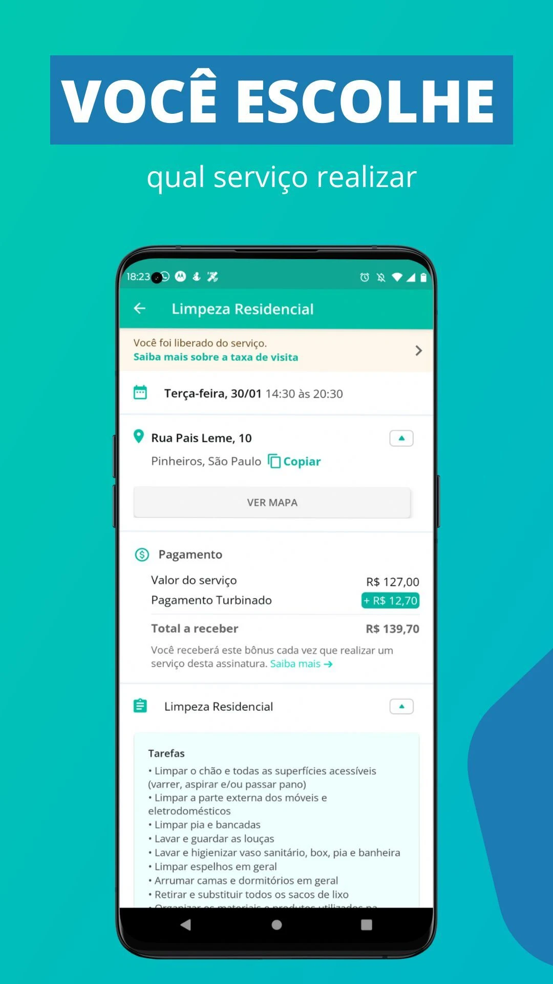 Parafuzo Profissionais screenshot