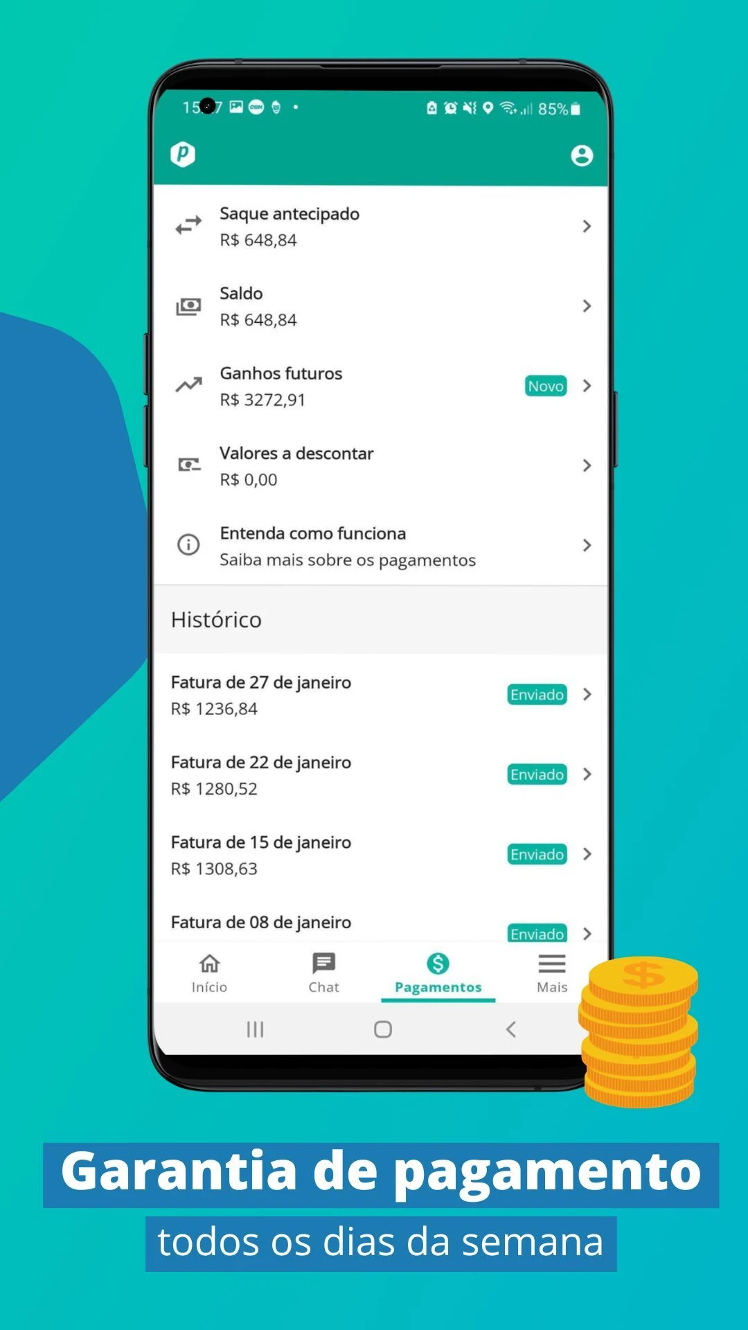 Parafuzo Profissionais screenshot